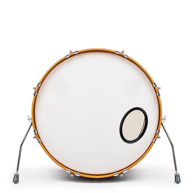 Bass Drum O's 6" Oval sort - CymbalONE