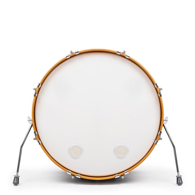 Bass Drum O's 2" hvid - CymbalONE