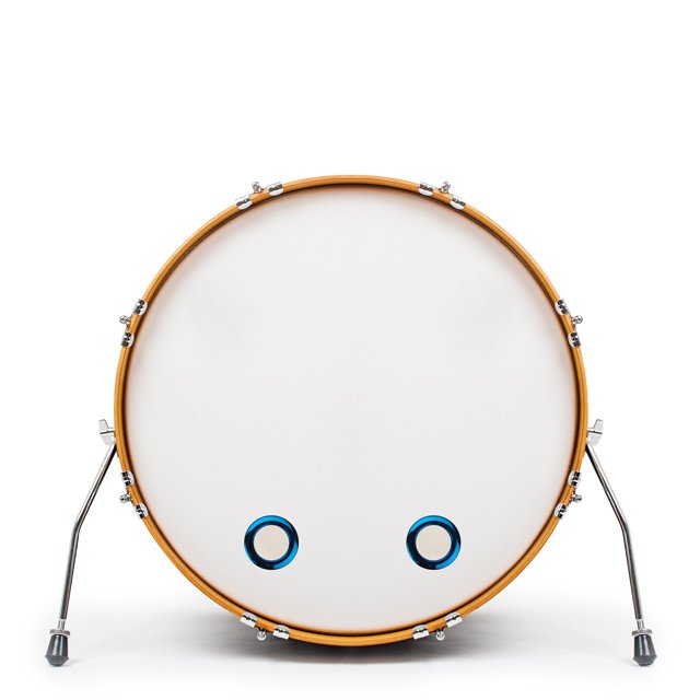 Bass Drum O's 2" blå - CymbalONE