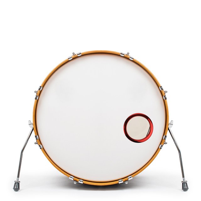 Bass Drum O's 4" rød - CymbalONE