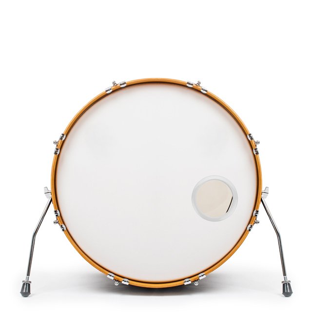 Bass Drum O's 4" hvid - CymbalONE