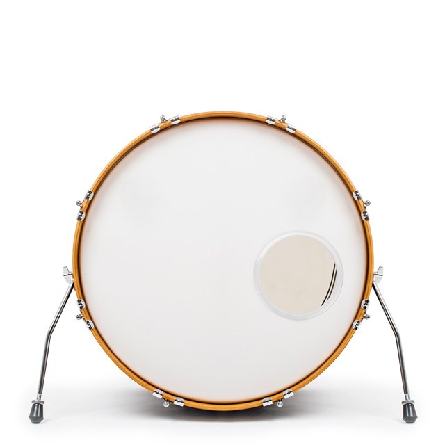 Bass Drum O's 6" hvid - CymbalONE