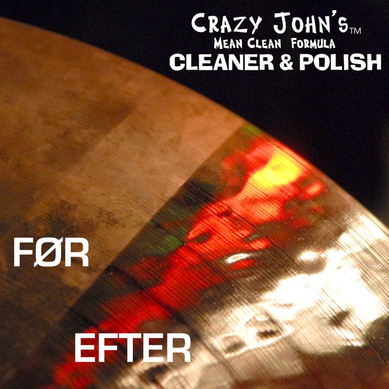 Crazy John Before After - CymbalONE