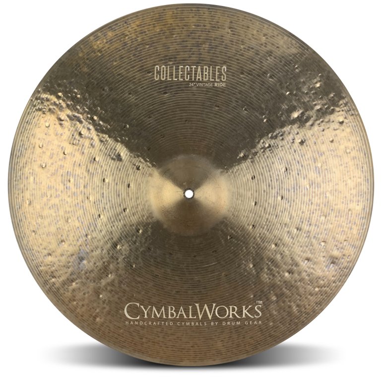 CymbalWorks Collectables 24" Vintage Ride - CymbalONE