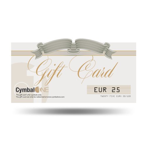 Give a drummer a happy Christmas with a gift card for CymbalONE