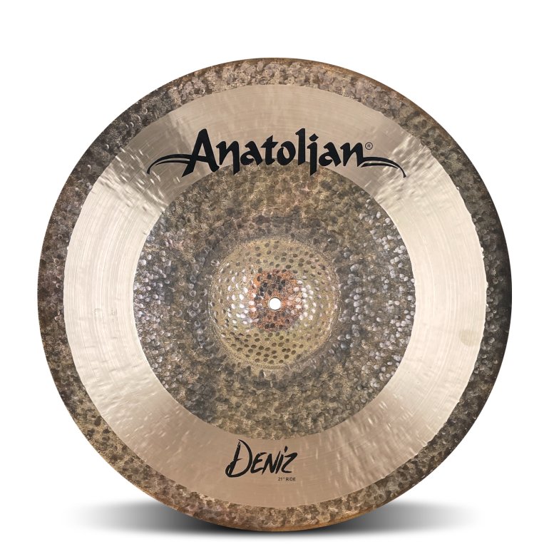 Anatolian Deniz 21" Ride - image from the front, the complete cymbal.