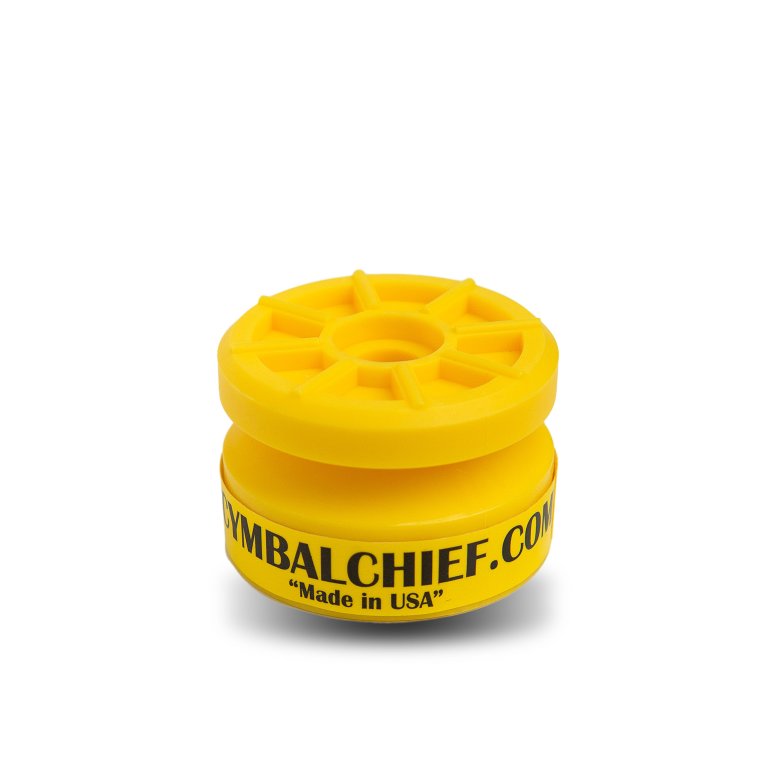 CymbalChief - yellow cymbalchief on a white background