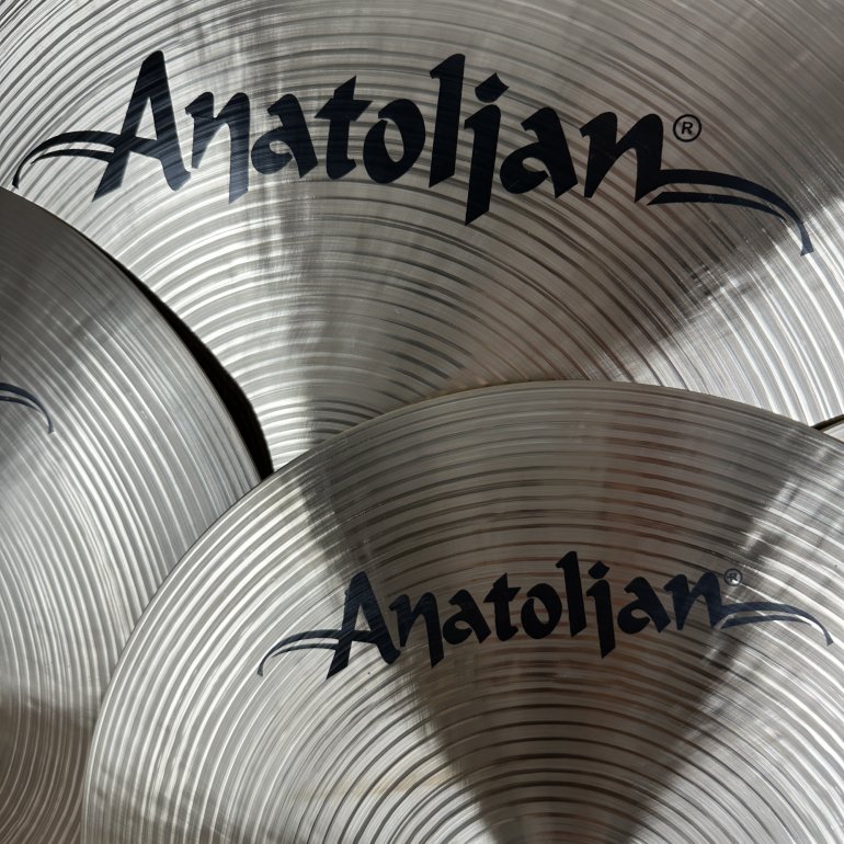 Anatolian Ambient 14-16-20 cymbal pack - close up