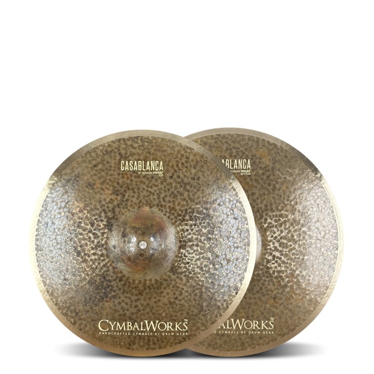 CymbalWorks Casablanca 15" Session Hihat - front view