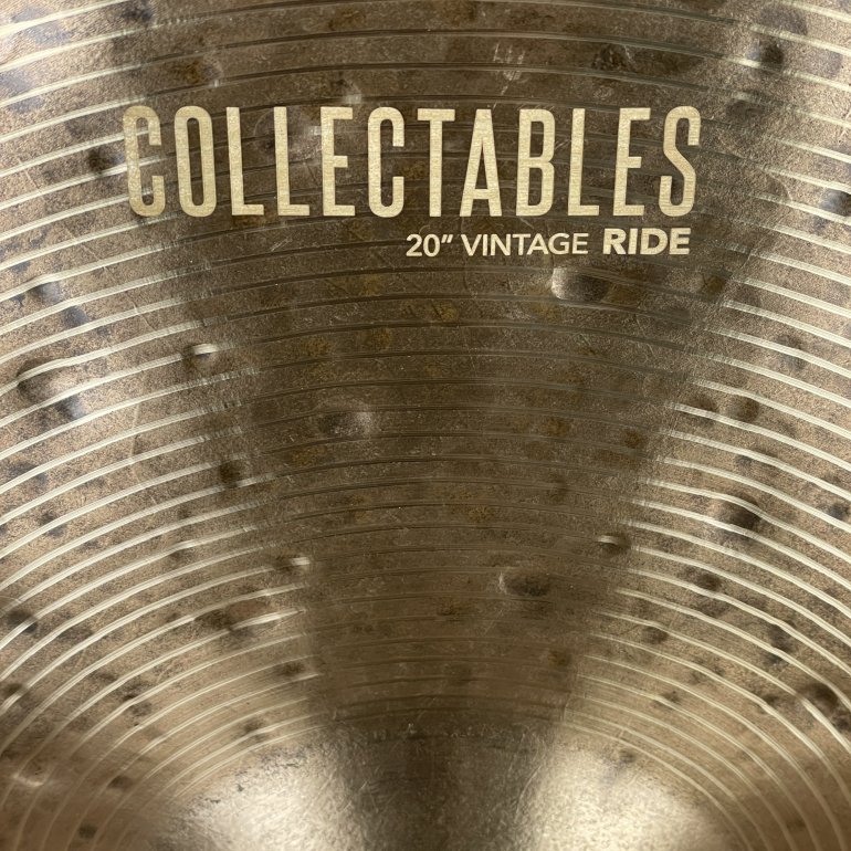 CymbalWorks 20" Vintage Ride - close up