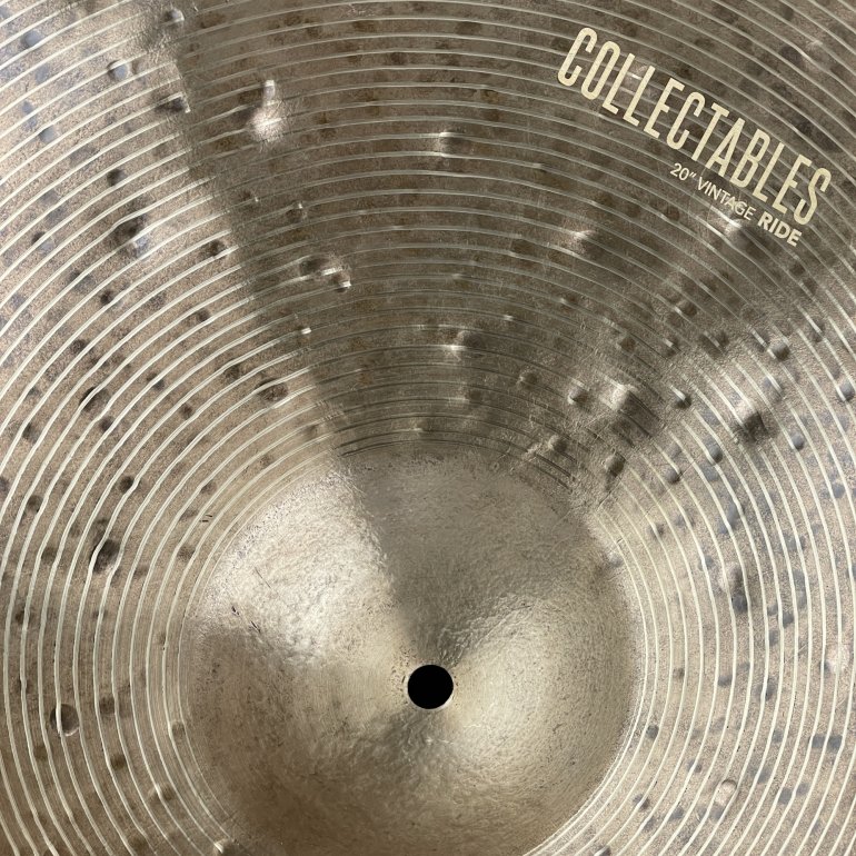 CymbalWorks 20" Vintage Ride - close up