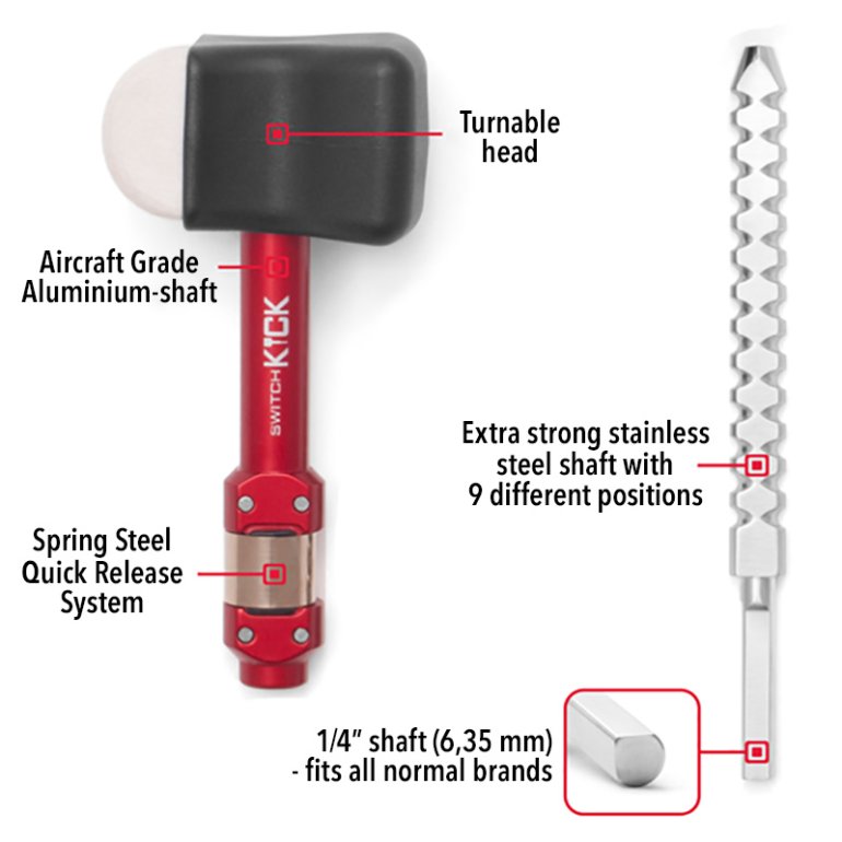 Switch Kick Two Way beater - explained