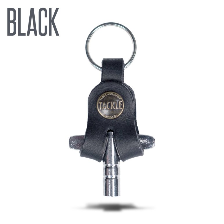 Tackle Instrument "Leather Drum Key" shown in black