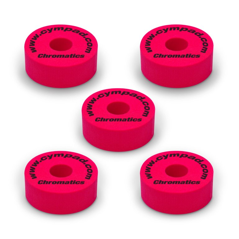 Cympad Chromatics in red - CymbalONE