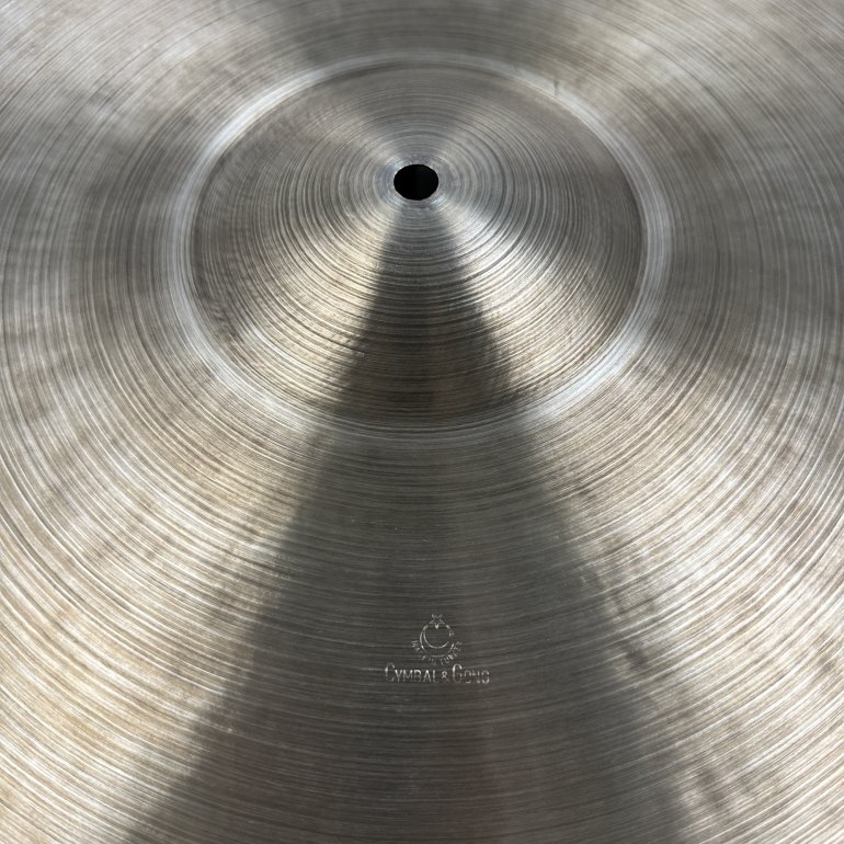 Cymbal & Gong Holy Grail 20" Ride - close up