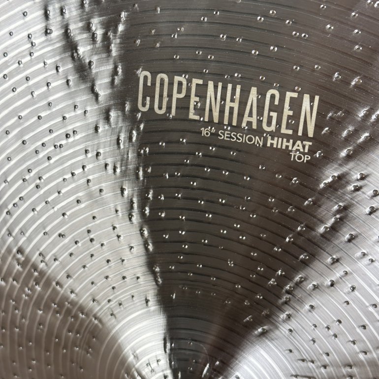 CymbalWorks Copenhagen 16" Session Hihat - close up