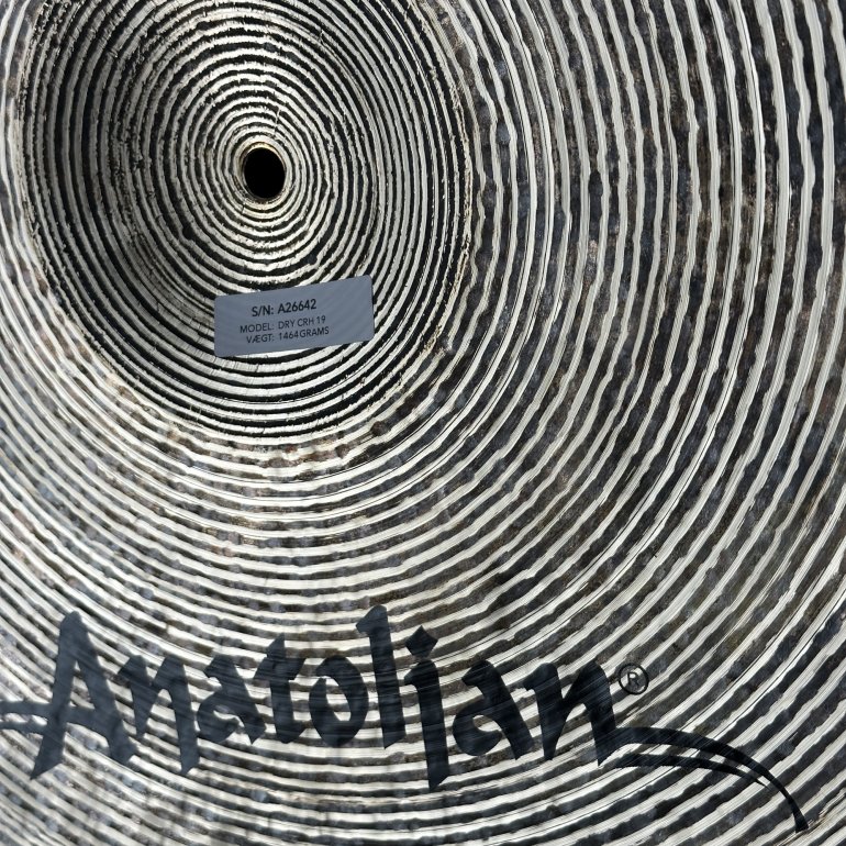 Anatolian Dry Series 19" Crash