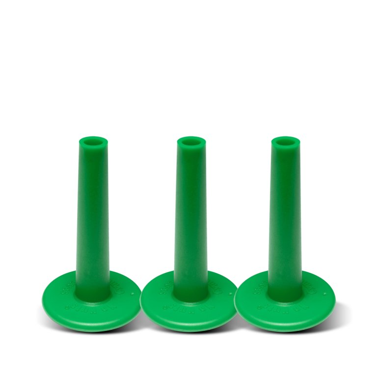 No Nuts Cymbal Sleeves - Green (3 pcs)