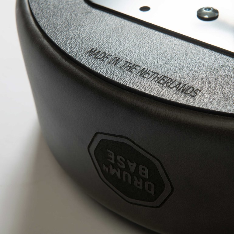 DRUMnBASE Real Leather Drum Throne Seat made in netherlands