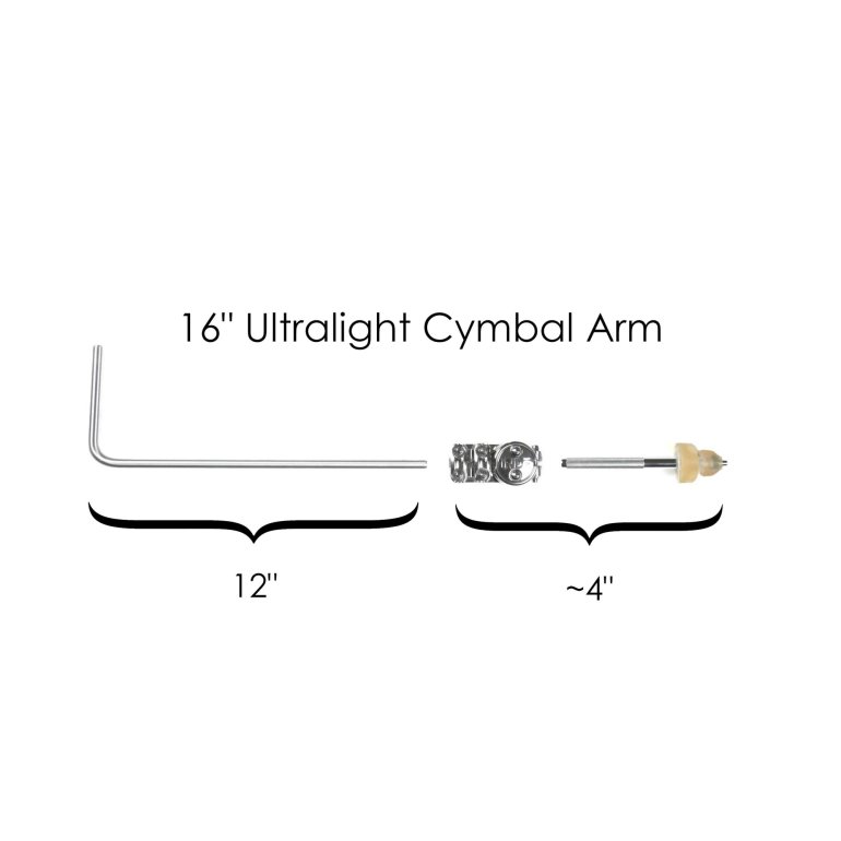 INDe - Cymbal Arm w/BR2XL bracket - 16"