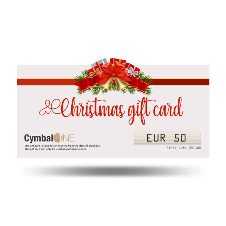 Christmas Gift Card for CymbalONE - EUR 50