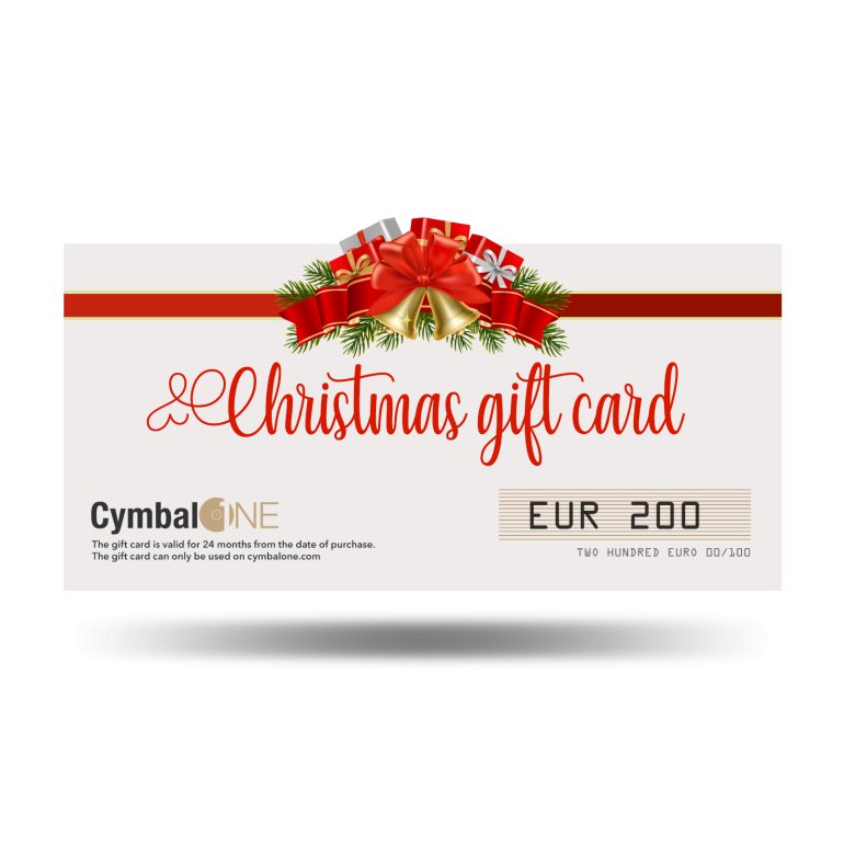 Christmas Gift Card for CymbalONE - EUR 200