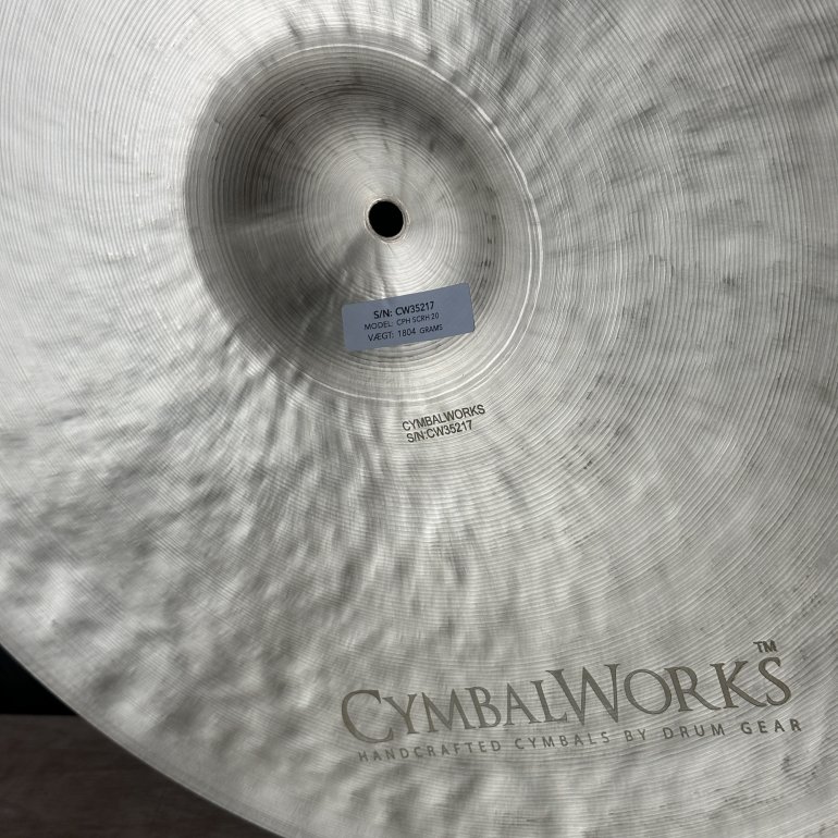 CymbalWorks Copenhagen 20" Session Crash