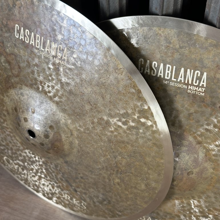 CymbalWorks Casablanca 14" Session Hihat