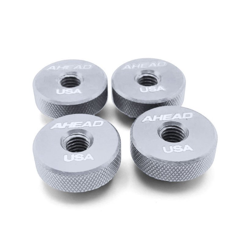 Ahead 8 mm. Speed Nuts (4 pack) - Aluminum