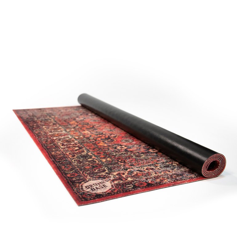 DRUMnBASE Vintage Persian Drum Mat - Original Red