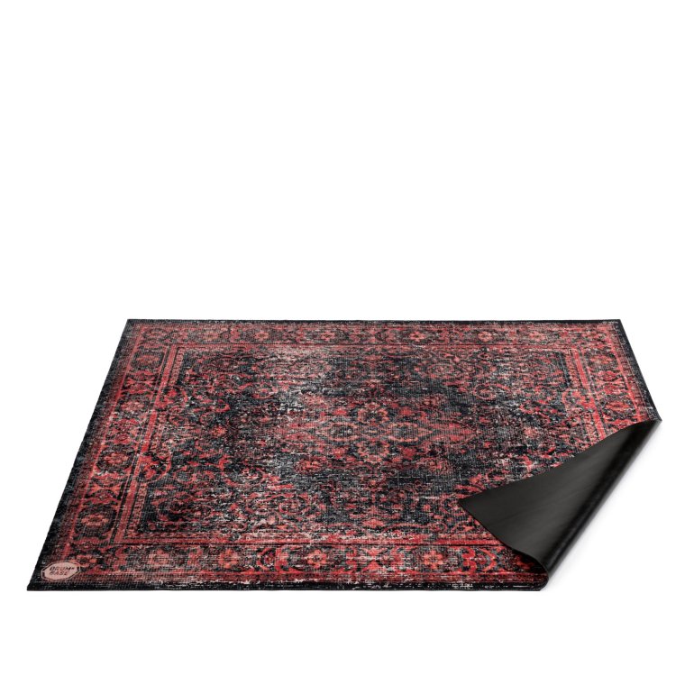 DRUMnBASE Vintage Persian Drum Mat - Black RedLagerbevægelser | Vis produkt