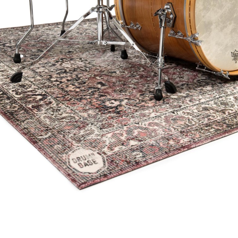 DRUMnBASE Vintage Persian Drum Mat - Classic Worn