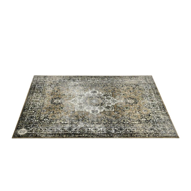 DRUMnBASE Vintage Persian Drum Mat - Green