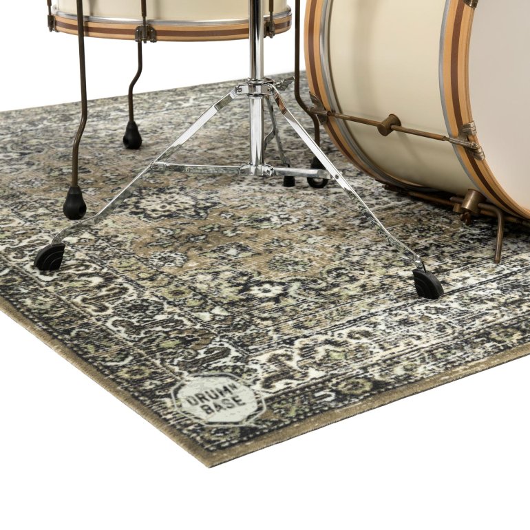 DRUMnBASE Vintage Persian Drum Mat - Green
