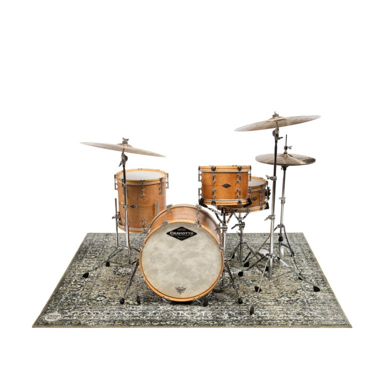 DRUMnBASE Vintage Persian Drum Mat - Green