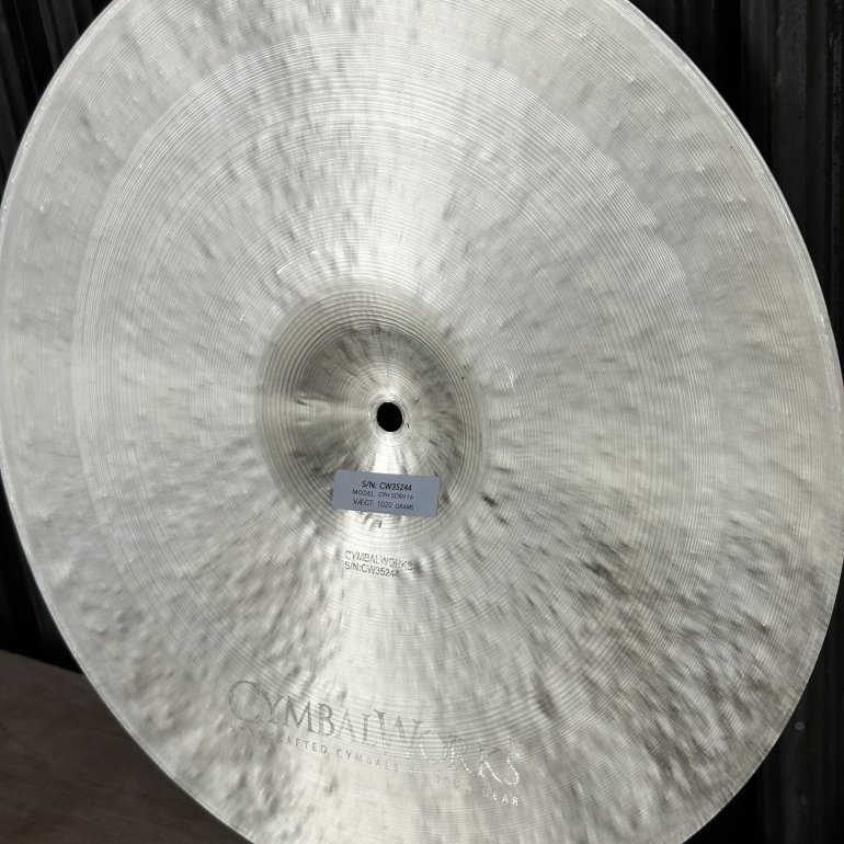 CymbalWorks Copenhagen 16" Session Crash